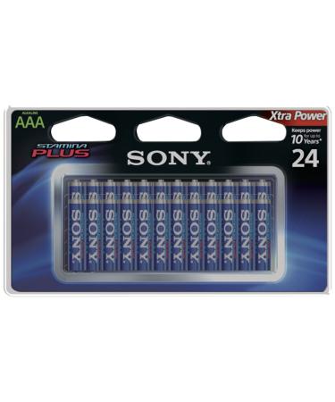 Sony Stamina Plus AAA Alkaline Batteries (24 Pack)
