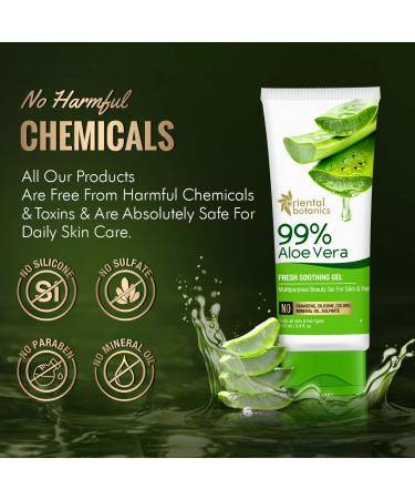 99% Aloe Vera Gel - Multipurpose Beauty Gel for Skin & Hair - 100ml | Shipping Worldwide - Buy Online on GoSupps.com