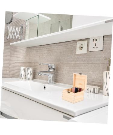 Shop Minkissy Essential Oil Storage Box | Wood Organizer for Jewelry Beads & Bottles - Buy Online on GoSupps.com