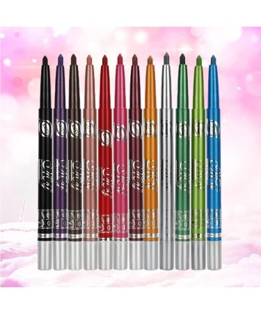 Angoily 24 Pcs Eyeliner Metallic Eyeshadow Stick Waterproof Eye Shadow Pen Eye Shadow Pencil Miss Set - Buy Online on GoSupps.com