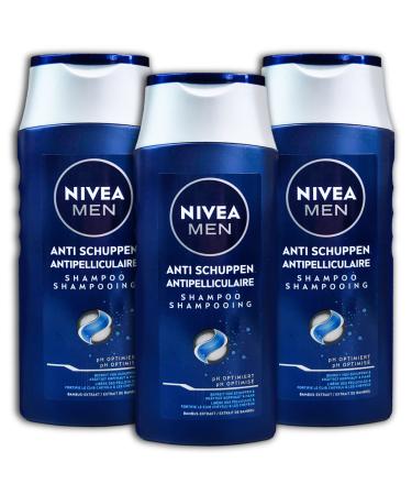 TopDeal NIVEA Anti-Dandruff Shampoo 3 x 250 ml (Pack of 3)