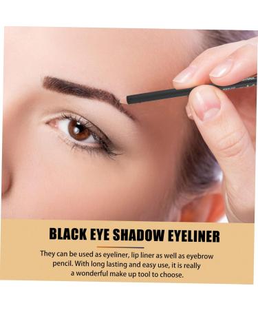 Ipetboom 12pcs Black Eyeliner 1 Black Waterproof Eyeliner Girl Eyeliner Pencil Makeup Tool Accessories Eyes - Buy Online on GoSupps.com