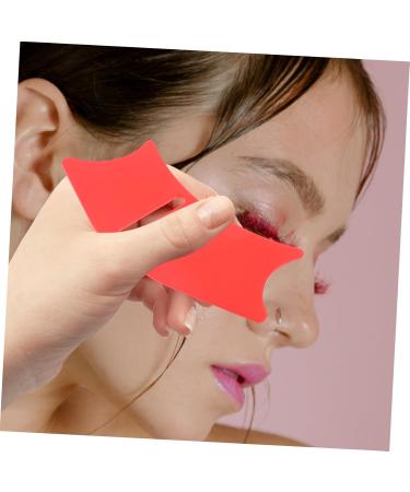 Gogogmee Eyeliner Silicone Eyeliner Aid Tools Mascara Guard Silicone Eyeliner Make up Aid Women Make up Tools Make up Tools for Eyes Eyeliner Applicator Tool Eyeliner Makeup Tool 10.3x3.8cm Red - Buy Online on GoSupps.com