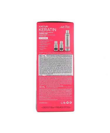 KATIVA Keratin Antifrizz Conditioner - 30 Days Extreme Care 285ml | Smooth & Frizz-Free Hair - International Shipping Available - Buy Online on GoSupps.com