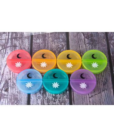 Travel Medicine Organizer Box - Moisture-Proof Pill Container for Vitamins & Supplements | Portable & Easy to Clean | Large Compartment - Black - Buy Online on GoSupps.com