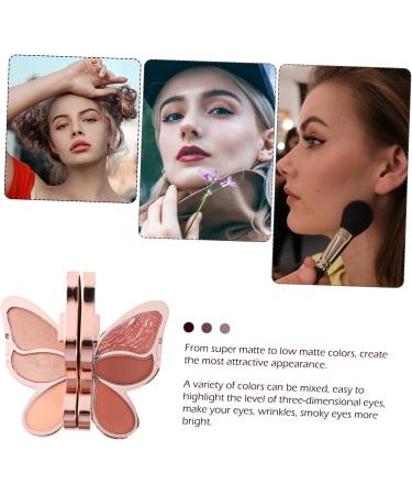 IWOWHERO 1pc Eyeshadow Palette Makeup Eyeshadow Beauty Creations Cosmetics Eyeshadow Matte Cheek Blusher Abs 1 count (Pack of 1) As Shown 1 - Buy Online on GoSupps.com