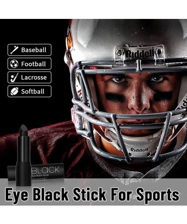 MEICOLY Black Eye Stick Long Lasting Sports Eye Black for Baseball Softball Football & Lacrosse | Easy Application Halloween Face Paint & Natural Cream Eyeshadow - Buy Online on GoSupps.com