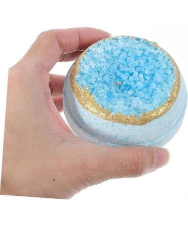 Natural Bath Ball - Foaming Spa Bubble Ball with Sea Salt | Portable Shower & Bath Supply (0.04 Oz - Buy Online on GoSupps.com