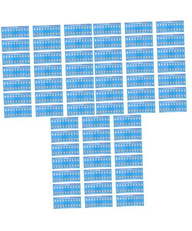 TOVINANNA 90 STK tooth color card teeth teeth tooth color guide deliver tooth white color card oral deliveries tooth color tooth color drivers Shadow guide tooth colored key paper color metric equipment