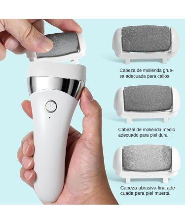 Dissolvant de callosit s pour pieds | Kit de 3 t tes pour liminer les callosit s lectriques pour les peaux s ches dures et mortes soin du talon maison voyage anniversaire et - Buy Online on GoSupps.com