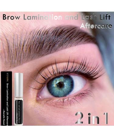 Clear-Brow Lamination Aftercare | Eyebrow Perm Conditioner & Lash Lift Nutrition with 7ml Keratin Oil | Fix & Neat Upwards Over Perming Lashes & Brows | 100-Day Supply - Buy Online on GoSupps.com