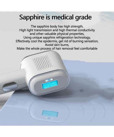 RWRAPS Laser Hair Removal Device | Painless Sapphire Skin Rejuvenation | Safe & Durable Full Body Hair Removal - Buy Online on GoSupps.com
