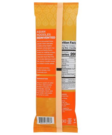 Lotus Foods Organic Brown Rice Pad Thai Noodles 8 oz - Gluten-Free & Non-GMO - Buy Online on GoSupps.com