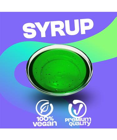 Bubble Mania Green Apple Bubble Tea Syrup | 500ml - Perfect for Bubble Tea Cocktails Ice Cream & Cakes | International Shipping - Buy Online on GoSupps.com