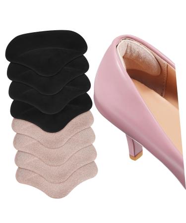 NOLITOY 4 Pairs Anti-Abrasion Heel Stickers Women s Shoes House Shoes Women Woman Shoes Womens Heels Heel Liners for Women Shoes Foot Cushions for High Heels Foot Pads Heel Protectors