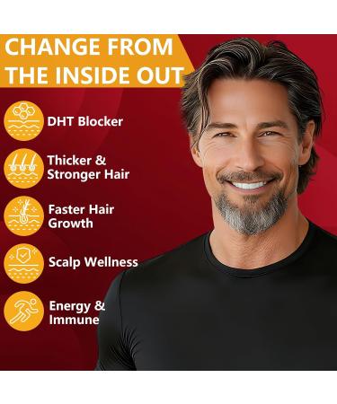 HevChay DHT Blocker for Hair Growth & SAM-e Gummies for Brain Mood Joint Support - All-in-One Health Supplement - Buy Online on GoSupps.com