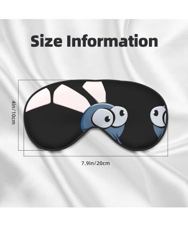 Unisex Insect Wings Eyes Cartoon Print Sleep Eye Mask - Soft Comfort Eye Shade for Travel Yoga & Shift Work - Buy Online on GoSupps.com