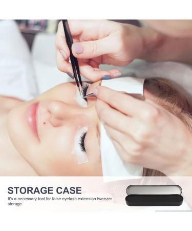 Beavorty 5 STK Metal Tweezers Storage Box for Eyelash Extensions | Durable Tweezer Case for Precision & Organization - Buy Online on GoSupps.com