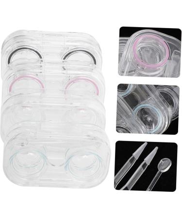 Partykindom 8-Piece Contact Lens Case Set - Sweet Makeup Kits & Travel Storage Solution - Buy Online on GoSupps.com