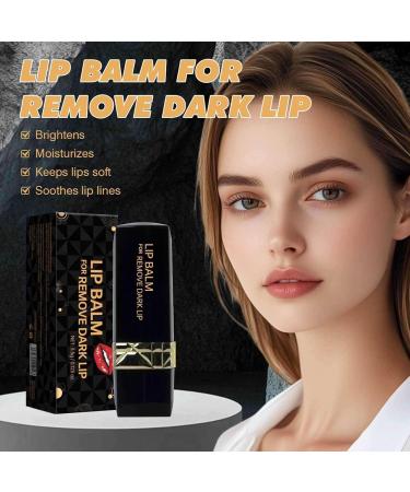 Lip Lightening Lip Balm for Dark Lips Lip Softening & Hydration Help Fade Dark Lip Discoloration Moisturizing Lip Balm for Smokers Reduces Discoloration & Fine Lines for Men And Women - Buy Online on GoSupps.com