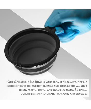 Level 3 Collapsible Tint Bowl - Pink | Ideal for Mixing, Dying & Coloring | Resistant to Bleach & Chemicals | Compact Size - Buy Online on GoSupps.com