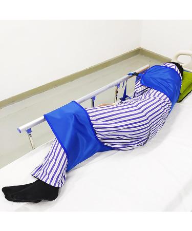 Patient Transfer Sheet Patient Positioning Bed Pad with 4 Fixed Straps and Handles Middle Hollow Design and Soft Skin Friendly Fabric 80kg Load and Sturdy for Obese Elderly Patients Medium - Buy Online on GoSupps.com