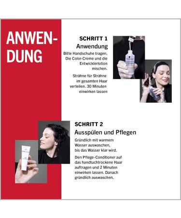 Brillance Intensive Color Cream 880 Dark Brown | 3-Pack (170ml) - Permanent Hair Color with Diamond Gloss & Care Conditioner | 10 Weeks of Vibrant Color - Buy Online on GoSupps.com