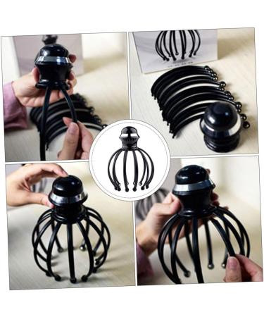 Ultechnovo 1stk Scale Brush Head Massage Device - Electric Claws Steel Ball Plastic Hand Massager (18x14.5cm) - Enhances Relaxation & Comfort - Buy Online on GoSupps.com