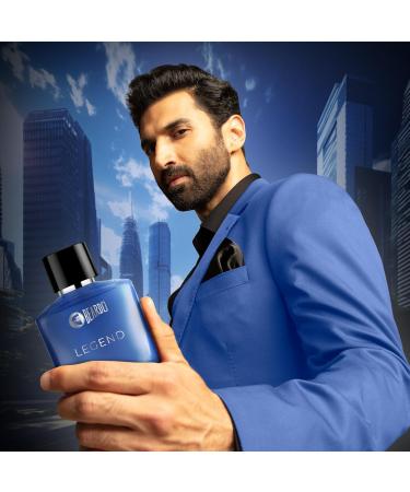 Beardos LEGEND Perfume For Men 100 ml | Eau De Parfum | Valentine's Day Gift for Boyfriend Husband | Intense Fresh Musky Woody| Strong Long Lasting Mens Perfume - Buy Online on GoSupps.com