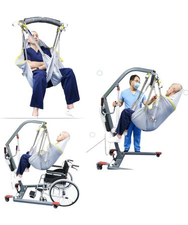 Divided Leg Sling for Elderly Disabled Patient Lift Slings Full Body Patient Lift Sling with Head Support Shower Sling Transfer Lift Sling for Bariatric and Disabled 507lb Weight Capacity Green L Green Large - Buy Online on GoSupps.com