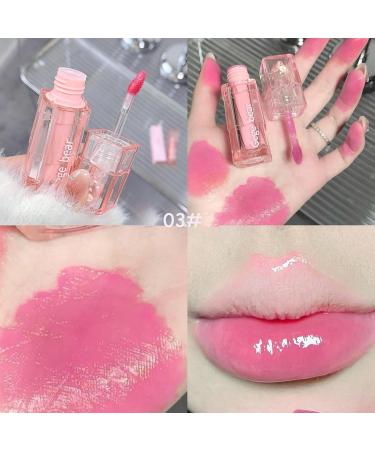 6 Colors Bear Hydrating Lip Gloss Set | Natural Plumping Lip Stain & Moisturizing Liquid Lipstick for Women & Girls - Buy Online on GoSupps.com