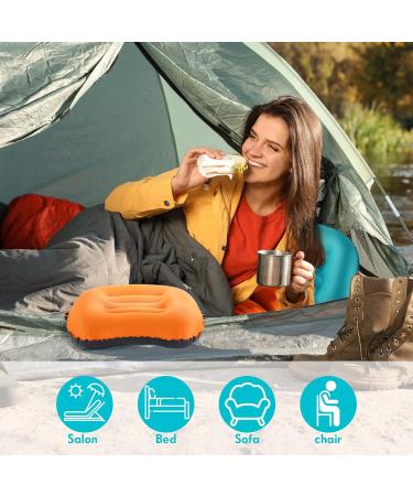Inflatable Camping Pillows Set - 6 Ultralight Compressible Pillows for Hiking & Backpacking - Buy Online on GoSupps.com