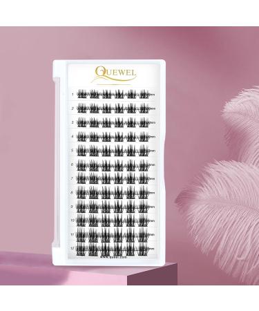 Individual Eyelash Clusters - Fluffy D Curl 16mm for DIY Extensions | International Shipping Available - Buy Online on GoSupps.com