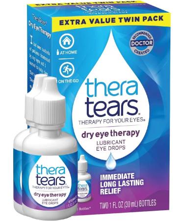 TheraTears Lubricant Eye Drops - 1 oz Pack of 2