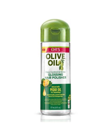 ORS Olive Oil Frizz Control and Shine Glossing Hair Polisher 6 Ounce 6 Fl Oz (Pack of 1)