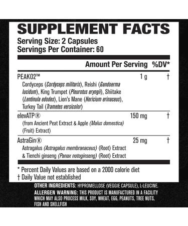 Jacked Factory Build-XT Daily Muscle Builder & Performance Enhancer - Muscle Building Supplement for Muscular Strength & Growth | Trademarked Ingredients Peak02 ElevATP & Astragin - 180 Veggie Pills - Buy Online on GoSupps.com