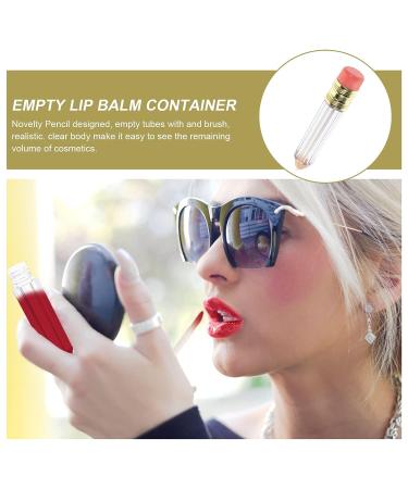 FRCOLOR 36 Pcs Empty Lip Gloss Tubes - Pencil Shaped Mini Refillable Bottles for DIY Cosmetics - 1 Ounce Pack for Women and Girls - Buy Online on GoSupps.com