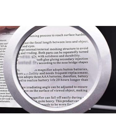 Portable Magnifier Magnifying Hand-held 10 Times Primary Mirror 20 Times Auxiliary Mirror LED Light and Portable Magnifier Full of Stars - Buy Online on GoSupps.com