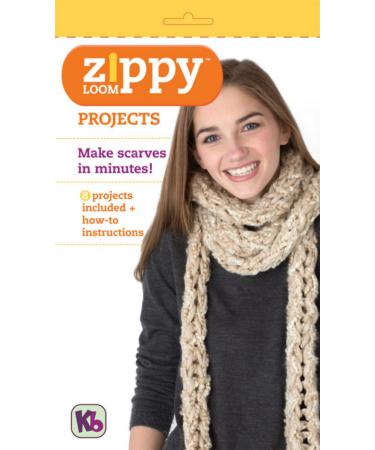 AUTHENTIC KNITTING BOARD Zippy Loom Projects  Pattern Book