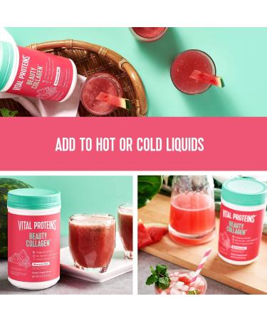 Vital Proteins Beauty Collagen Watermelon Mint 9 oz - Hydrate & Glow - Buy Online on GoSupps.com