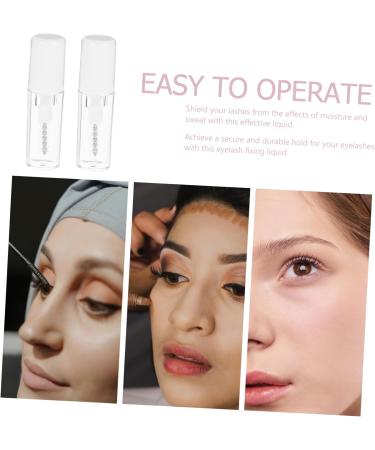 FOMIYES 4pcs Eyelash Raincoat Eyebrow Glue Styling Gel Mascara Eyebrow Setting Liquid Brow Liquid Plastic 1 g (Pack of 1) As Shown - Buy Online on GoSupps.com