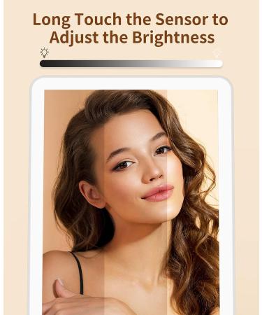 Jack & Rose Travel Mirror - Lighted Makeup Mirror with Magnification | Portable LED Vanity Mirror - Buy Online on GoSupps.com