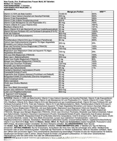 Larksh E NOmegas Foods Eve Superior Women Multi 90 Tablets - Buy Online on GoSupps.com