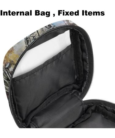 Stylish Portable Storage Bags for Women's Essentials | Multi-Colored Menstrual Pad & Bandage Holders - Perfect for School & Office - Buy Online on GoSupps.com