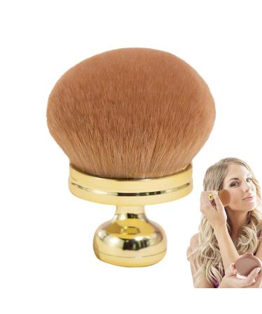 Face Powder Brush | Blush Brush Powder Brushes - Setting Powder Brush Face Brushes Makeup Mushroom Head Brush for Setting Loose & Pressed Powder