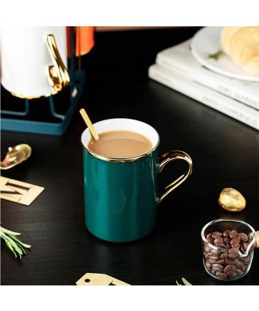  ZALTAS ZALTAS 11.8 oz Gold Wrapped Handle Mug Phnom Penh Ceramic Coffee Mug for Coffee Latte Cappuccino Lemongrass Tea Cocoa Cereal Hot Chocolate Orange - 350 ml - Buy Online on GoSupps.com