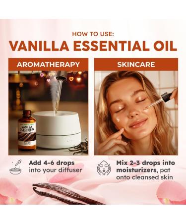 Kukka Essential Oil for Diffuser - Vanilla  - 4 Fl Oz. - Buy Online on GoSupps.com