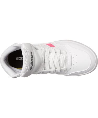 adidas Men's Hoops 3.0 Mid Lifestyle Basketball Sneakers - Classic Vintage White/Pulse Magenta/Fast Pink - EU 44 - Buy Online on GoSupps.com