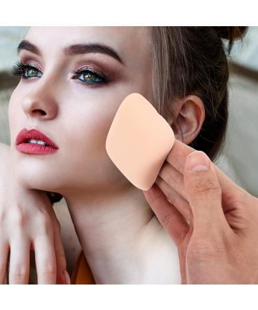 Beaupretty 2pcs Round Powder Puff & Square Makeup Sponges - Velour Cotton Applicator for Loose Powder & Foundation - Buy Online on GoSupps.com