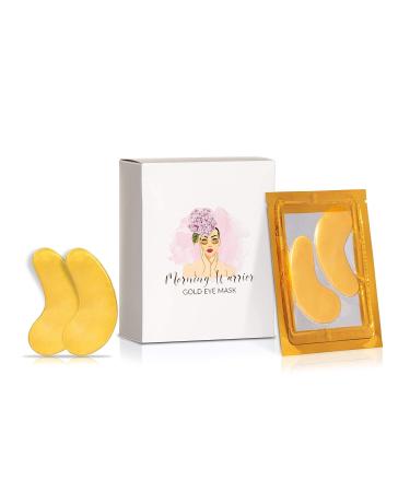 Clay & Stones Gold Collagen Under Eye Mask - 14 Pairs | Reduce Wrinkles, Puffiness & Dark Circles | Anti-Aging Hydrogel Patches | Cruelty-Free - Buy Online on GoSupps.com